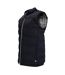 Men's Winter Insulated Gilet | Midweight Fleece-Lined Hybrid Vest Full Zip-4