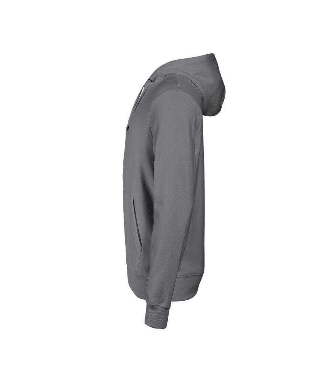 Mens Cape Hoodie Grey Malfini-3