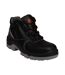 Mens phoenix composite leather safety boots black Delta Plus