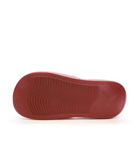 Claquettes rouges femme puma popcat - 37