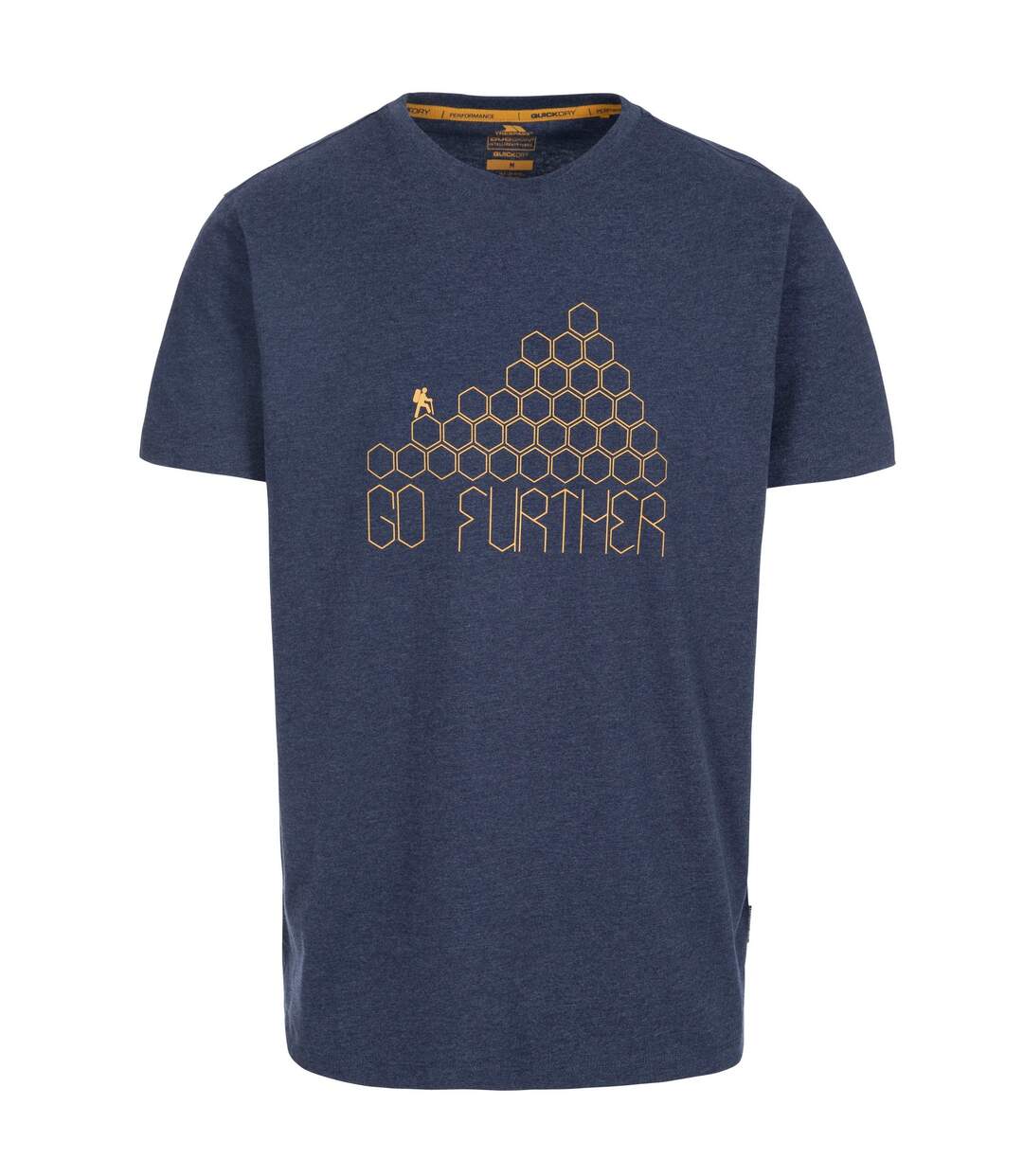 Trespass Mens Buzzinley T-Shirt (Navy Marl) - UTTP4970-2