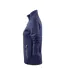 Womens/ladies Powerslide Zipped Sweat Jacket Navy Printer RED-3