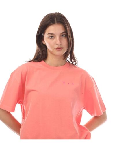 T-shirt swimming man femme rose Off White