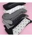Sock Snob - 5 Paires de Chaussettes Femme à Dentelle et Pois en Coton Doux-5
