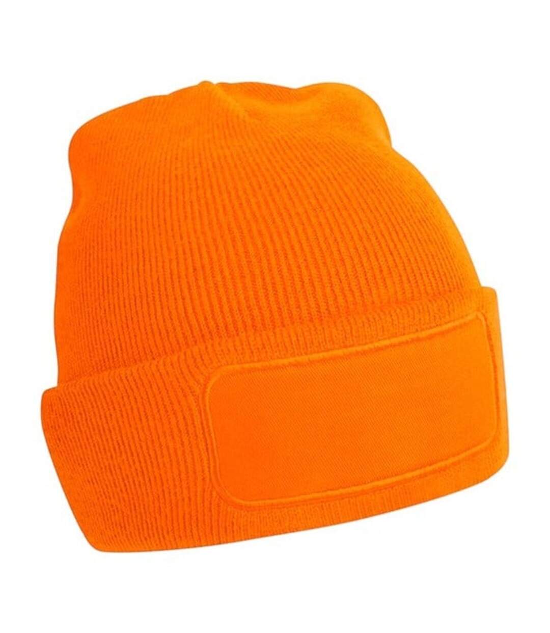 Bonnet avec patch - Adulte - B445 - orange-2