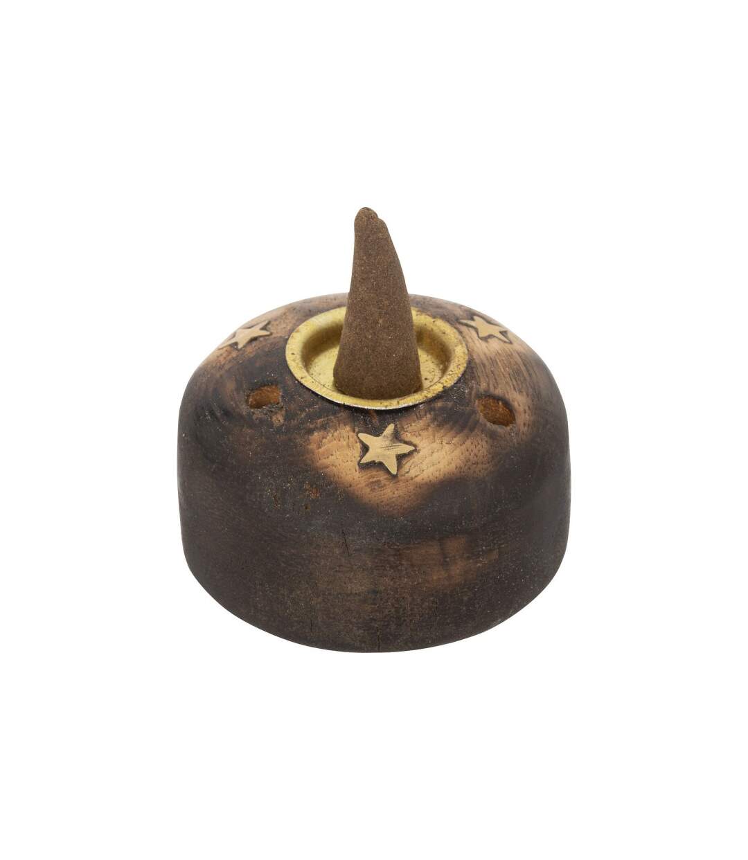 Coffret d'Encens en Bois Taly 25cm Marron-4