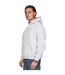 Sweat À Capuche Homme Gris Pâle Casual Classics-3