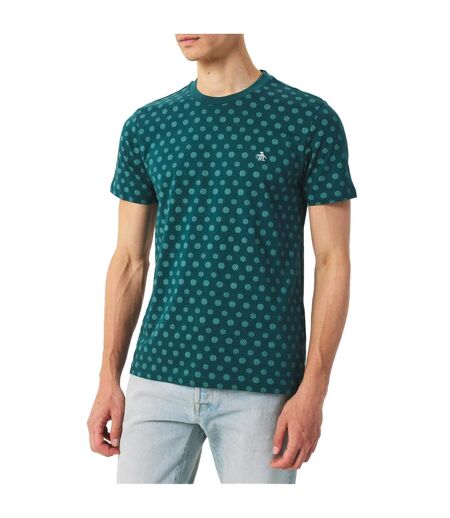 T-shirt Motif/style Géométrique Homme Sarcelle Foncé Original Penguin
