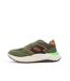 Baskets kaki/orange homme lotto twenty6-1