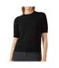 Pull noir femme yas 26036189-1