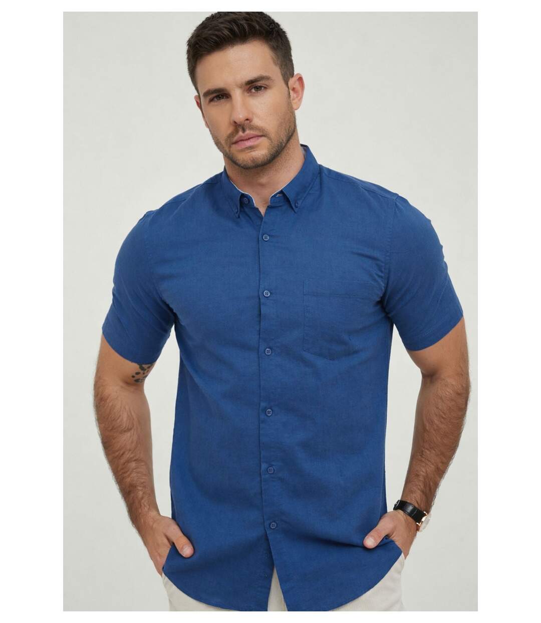 Chemise Manches Courtes-1