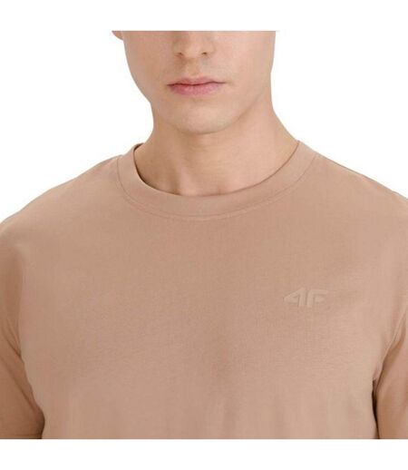 T-shirt Wss25ttshm2074 Homme Beige 4F