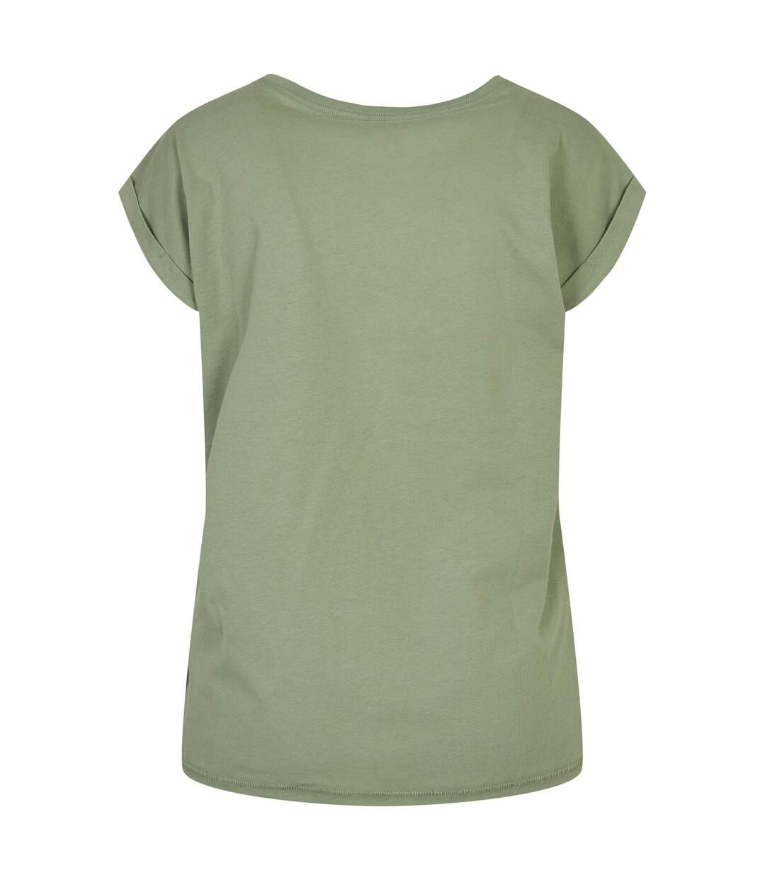 T-shirt Femme Vert De Gris Clair Build Your Brand-2