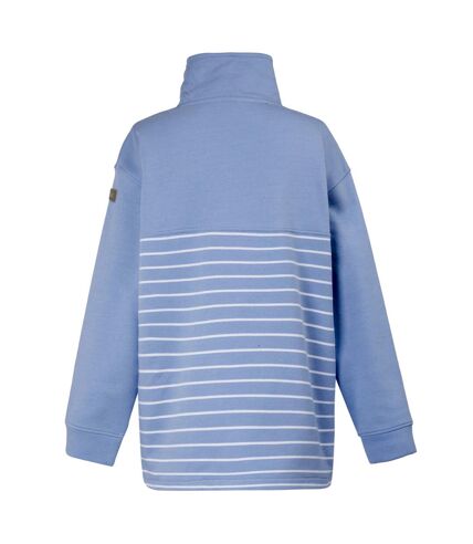 Sweat bayletta femme bleu hortensia / blanc Regatta