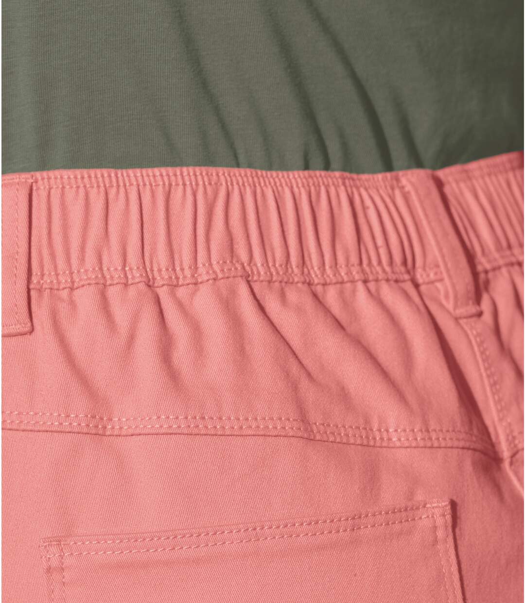 Tregging 7/8e en Twill Stretch-3