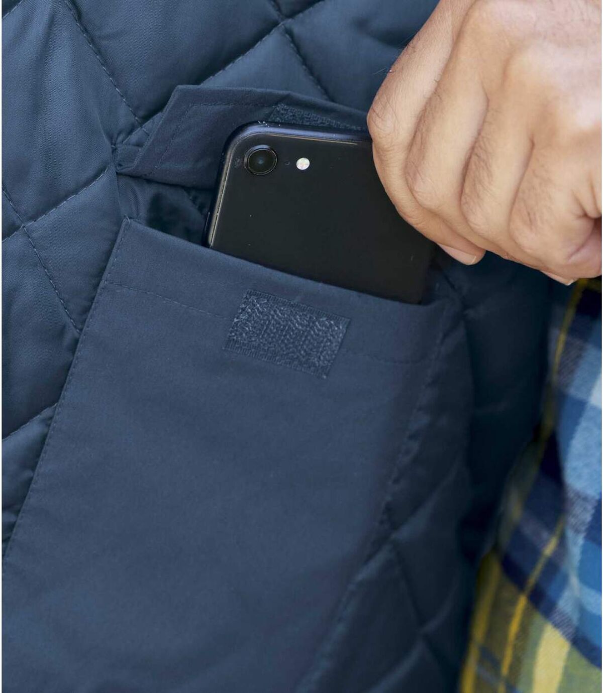Men's Navy Water-Repellent Parka Atlas For Men
