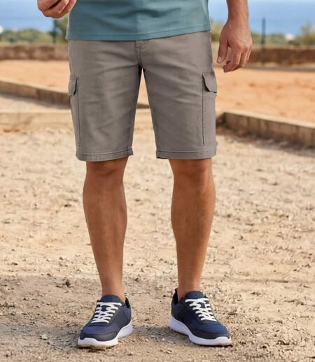 Le Bermuda Cargo en Jean Stretch Confort
