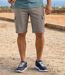 Le Bermuda Cargo en Jean Stretch Confort-2