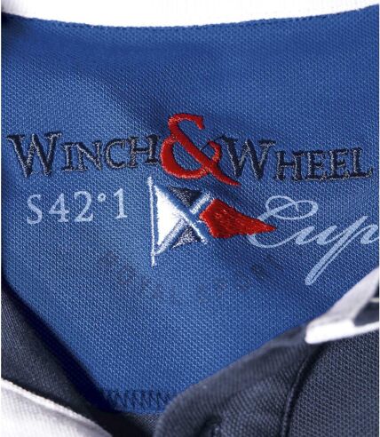 Polo tričko Winch & Wheel Royal Newport