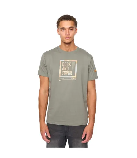 Mens Primatic T-shirt Dark Olive Duck And Cover