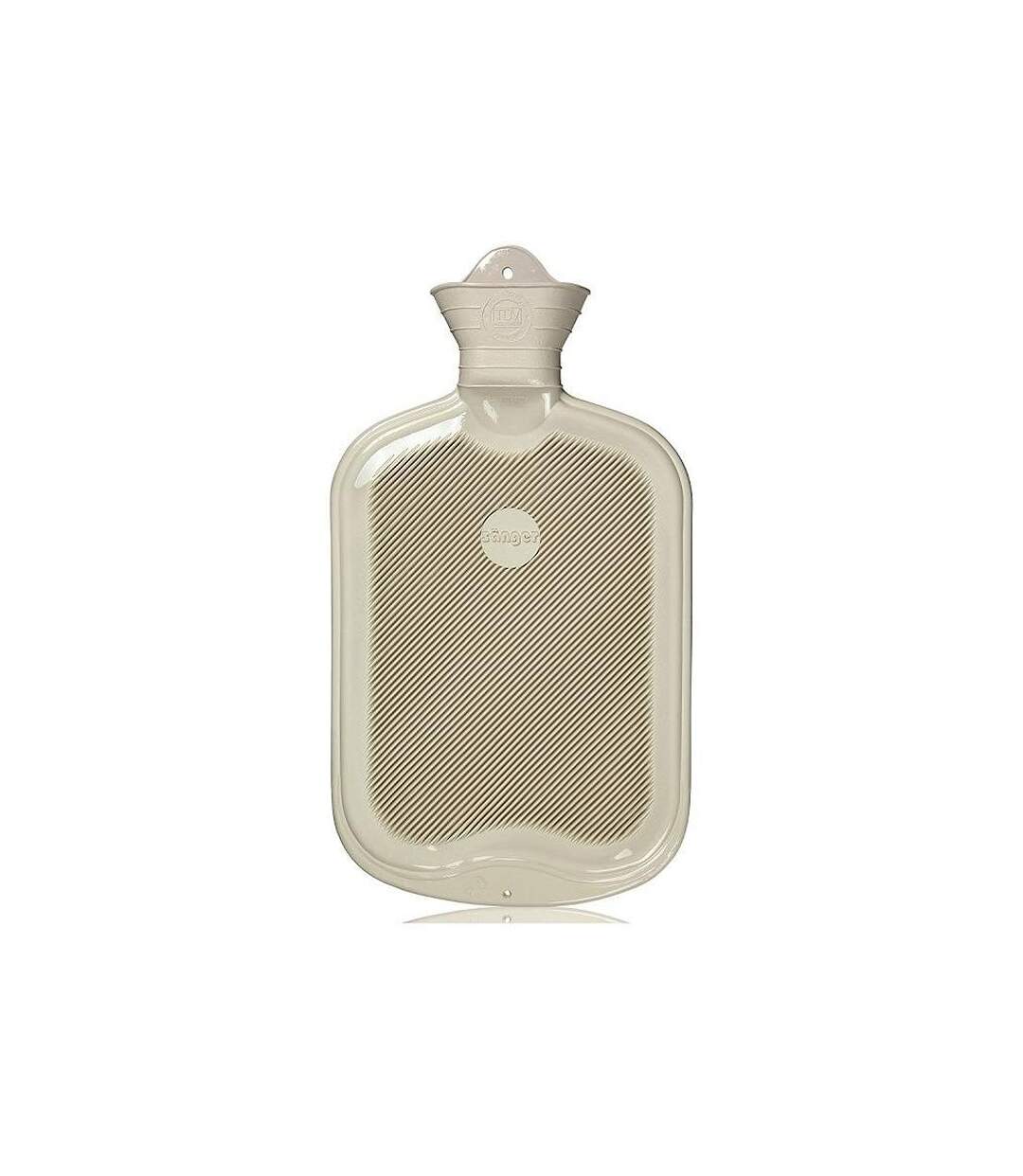 Sanger ribbed hot water bottle white 2l one size one colour Universal Textiles-1