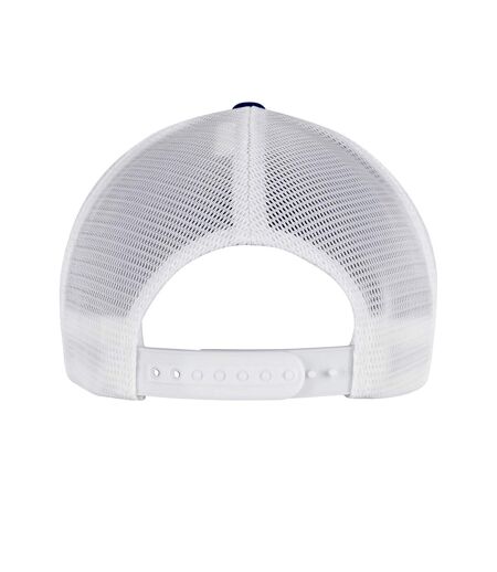 Casquette adulte bleu roi / blanc Flexfit