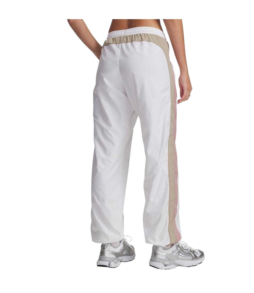 Womens/ladies Icon Tracksuit Bottoms White Under Armour-3