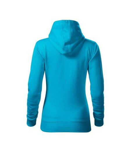 Sweat À Capuche Cape Free Femme Bleu Malfini