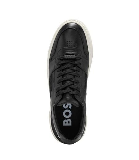 Chaussures De Tennis Gary Homme Noir Blanc Boss