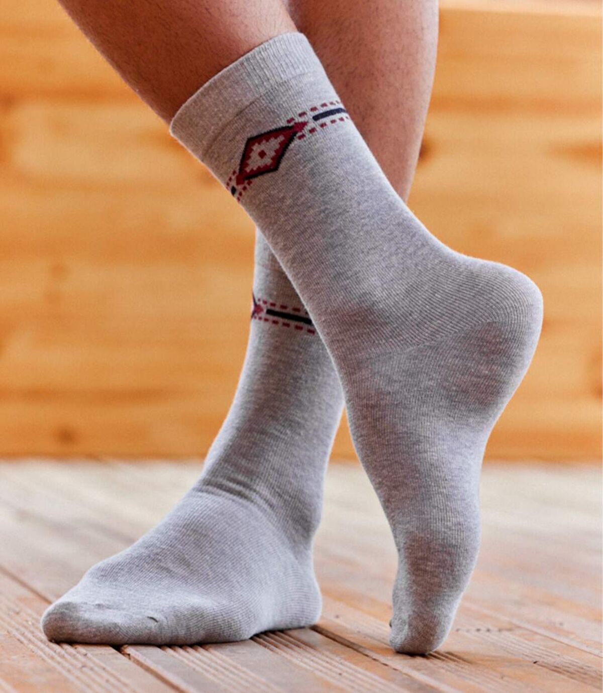 Sada 5 párov ponožiek v darčekovom balení Atlas For Men