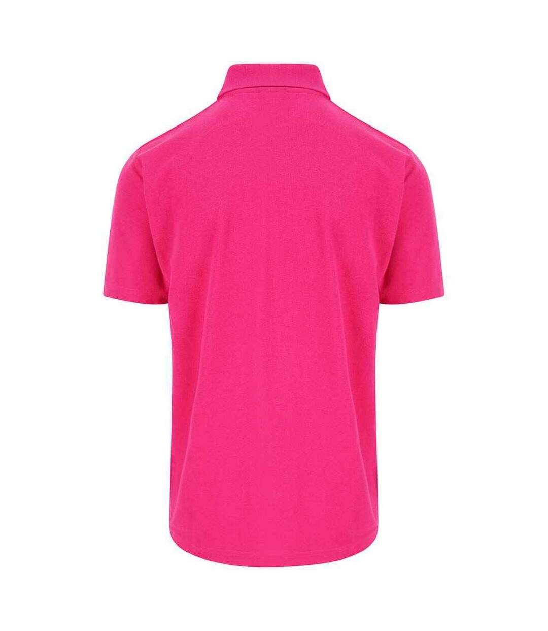 Mens pro pique polo shirt fuchsia Pro RTX