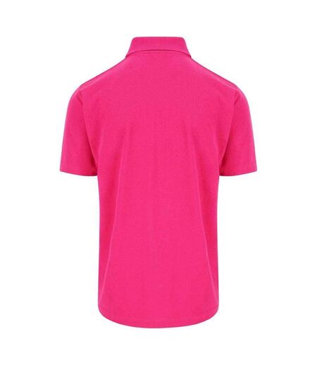 Polo manches courtes hommes fuchsia Pro RTX