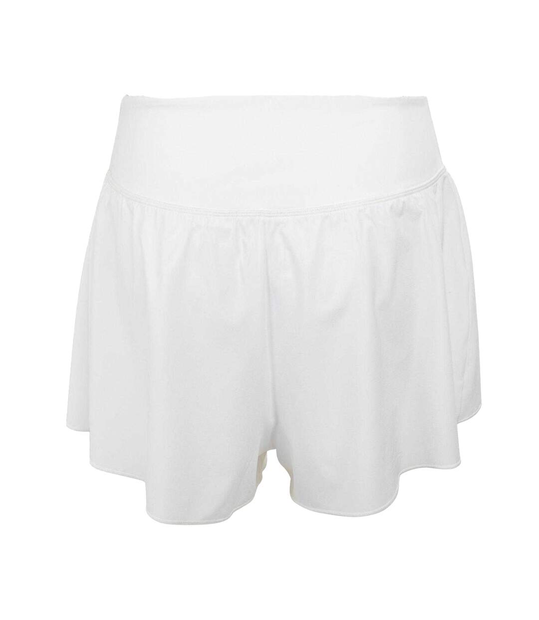Womens/ladies Court Lightweight Shorts White Slazenger-2
