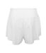 Womens/ladies Court Lightweight Shorts White Slazenger-2
