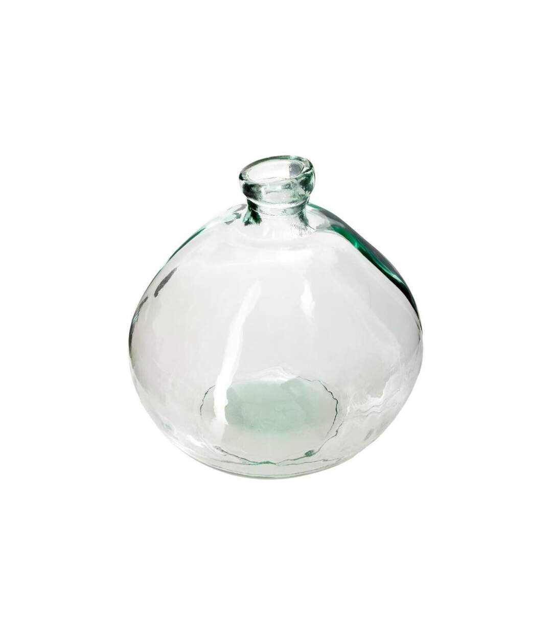 Vase Rond en Verre Recyclé Ballon 33cm Transparent-1