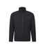 Mens Milburn Fleece Jacket Black Mountain Warehouse-1