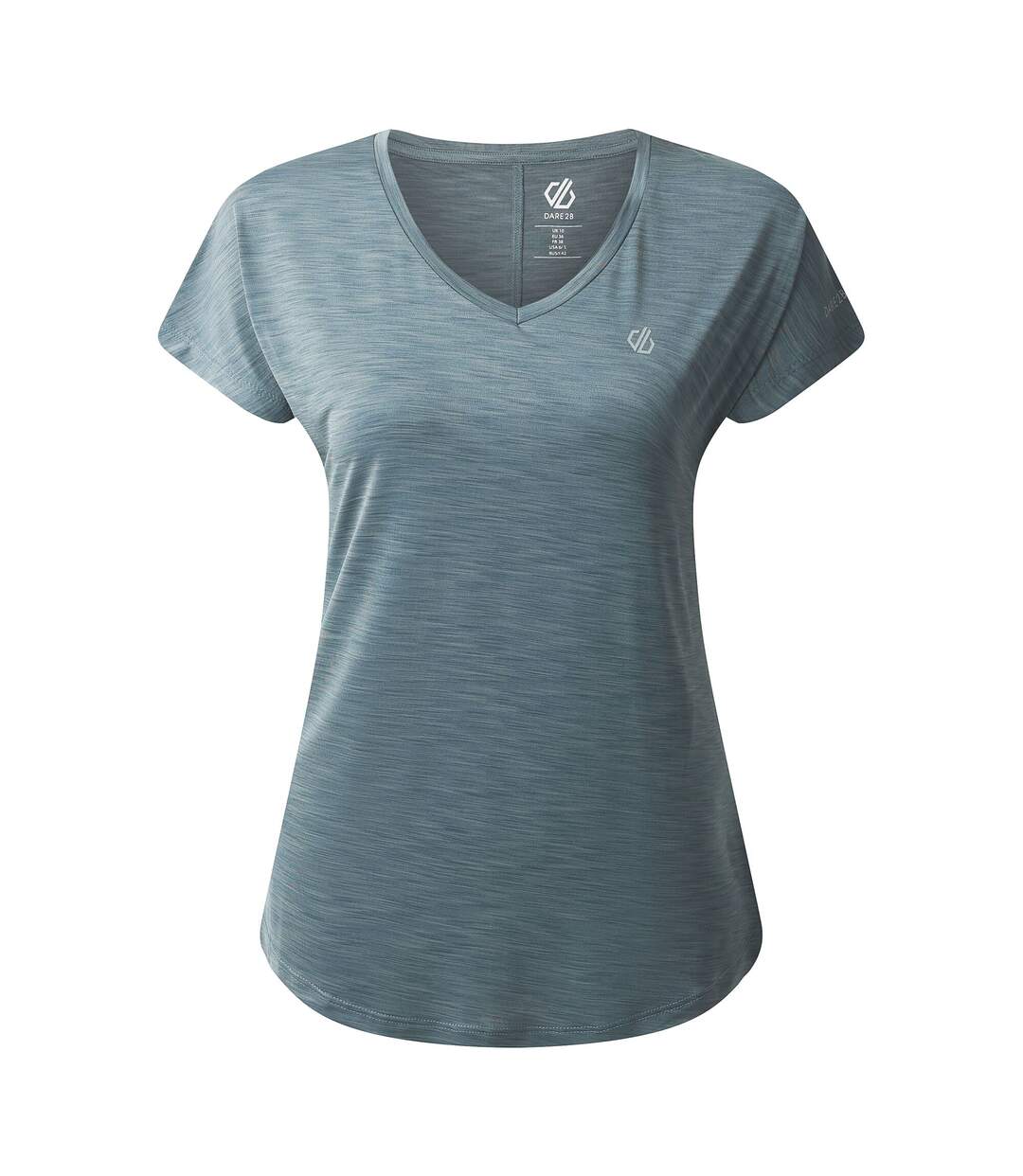 T-shirt de sport femme bleu gris Dare 2B-1