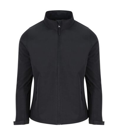 PRO RTX Womens/Ladies Double Layered Soft Shell Jacket (Black) - UTRW9576