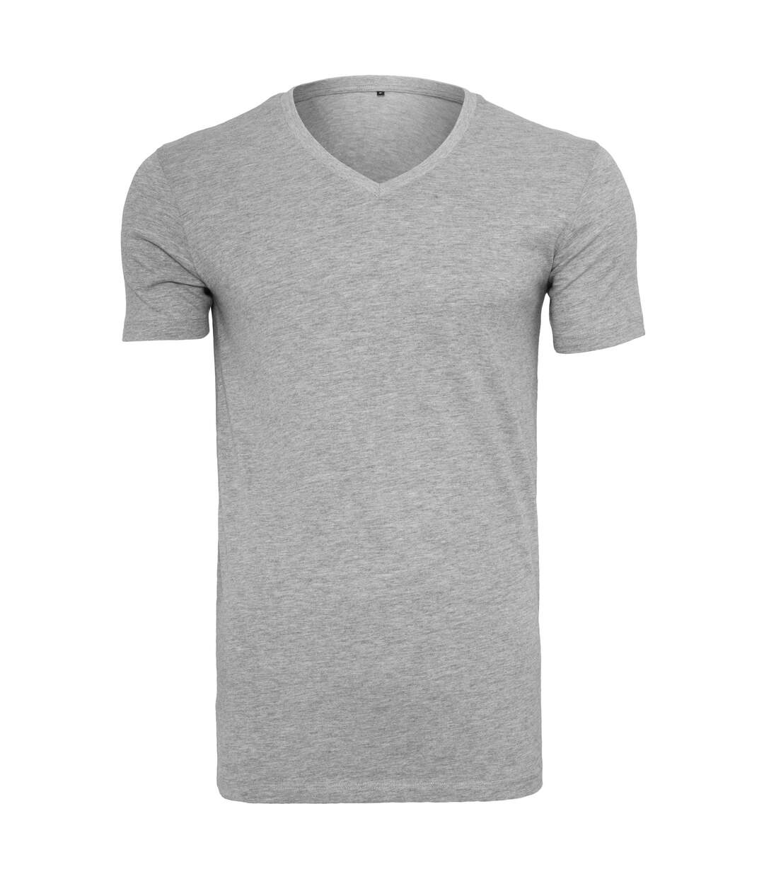 T-shirt Adulte Gris Chiné Build Your Brand-1
