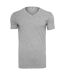 T-shirt Adulte Gris Chiné Build Your Brand-1