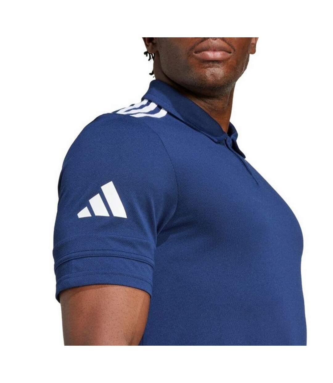 Polo Squadra Competition Homme Bleu Marine Adidas-4
