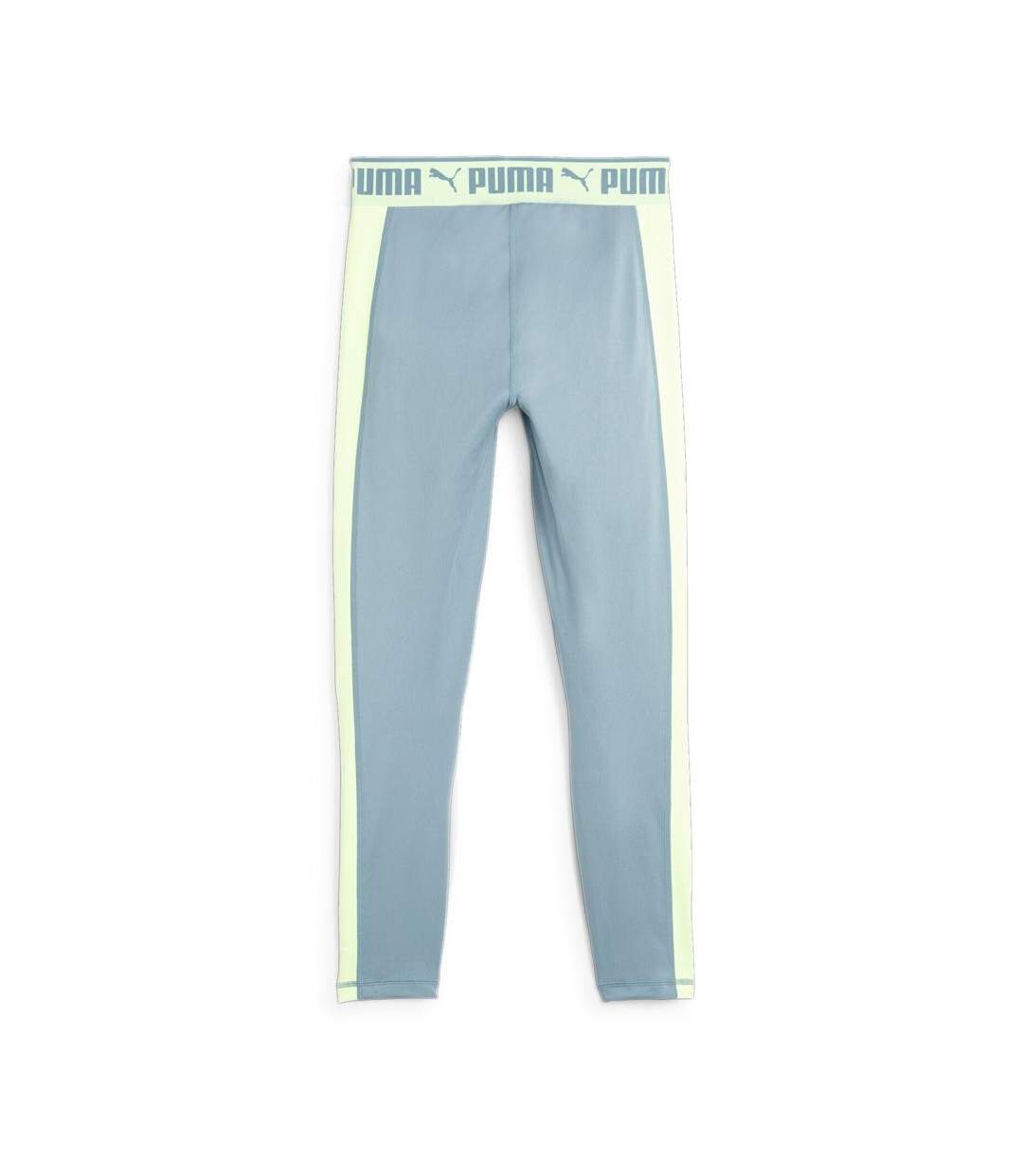 Legging vert/bleu femme puma waist-2