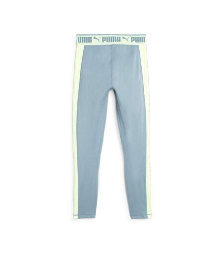 Legging vert/bleu femme puma waist