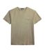 Mens Embroidered Pocket Slim T-shirt Olive Ralph Lauren-1