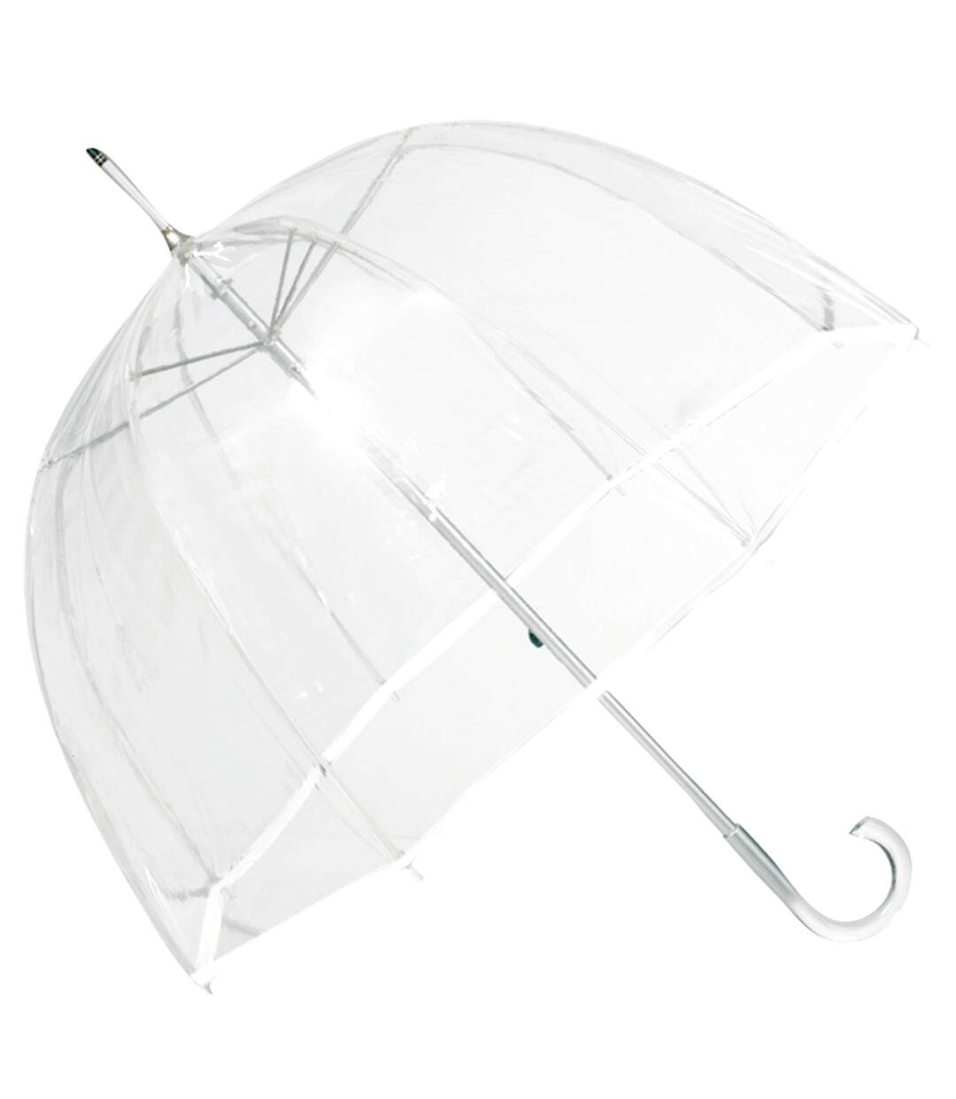 Isotoner Parapluie femme cloche transparent canopée de 85 cm-2