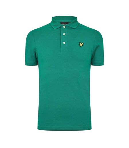 Polo Manches Courtes Motif/style Logo Brodé Homme Vert Lyle & Scott
