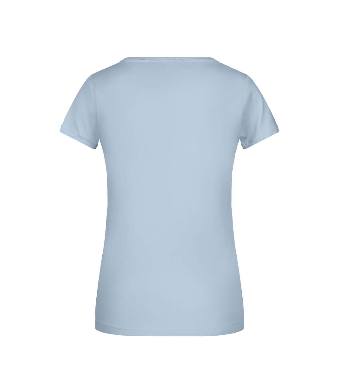 T-shirt Basic Femme Bleu Clair James And Nicholson-2