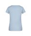 T-shirt Basic Femme Bleu Clair James And Nicholson-2