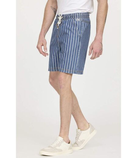 Short NORY Light Blue stripes