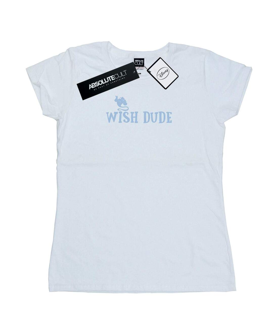 Disney T-shirt en coton Aladdin Wish Dude Femme/Femme (Blanc) - UTBI15767-1